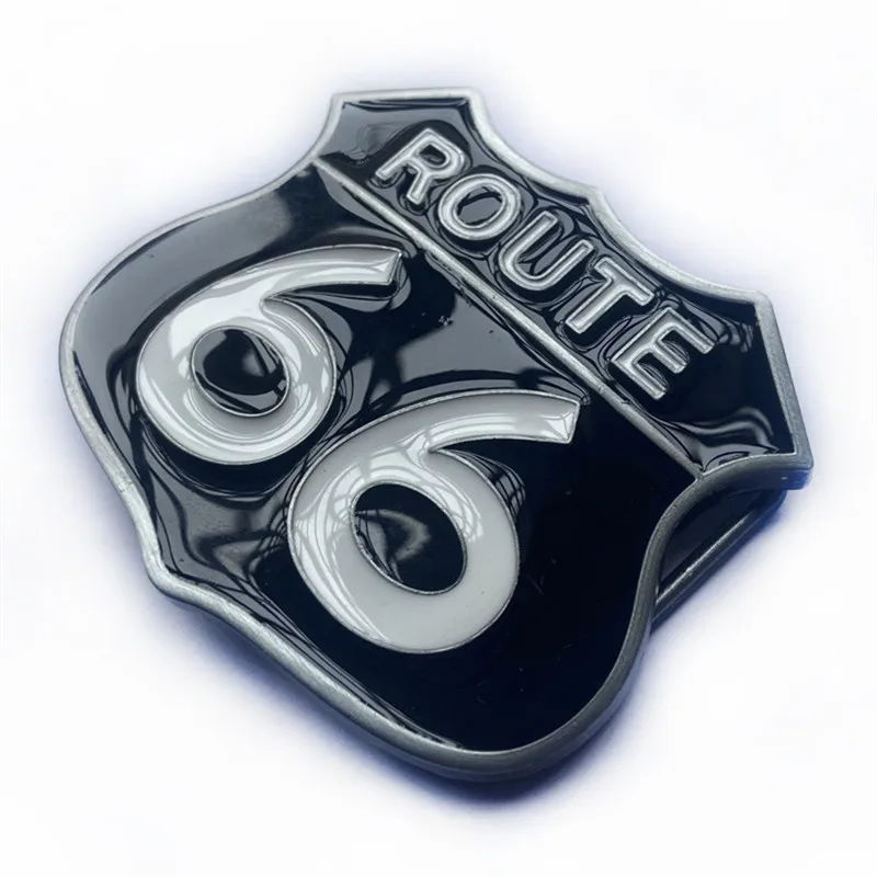 ROUTE 66 Belt buckle Casual fashion Western style belt buckle