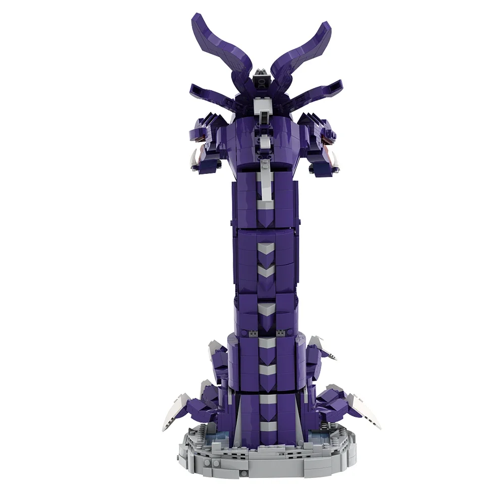Gobricks MOC Game Barons Nashs Soul Verslindende Zee Worm Monster Bouwsteen Set Tekens Draken Speelgoed Voor Kinderen Verjaardagscadeau