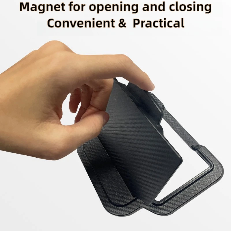 Для Tesla Model Y Juniper 2025 подлокотник, скрытый органайзер для хранения, коробка из углеродного волокна, новая модель 3, аксессуары Highland