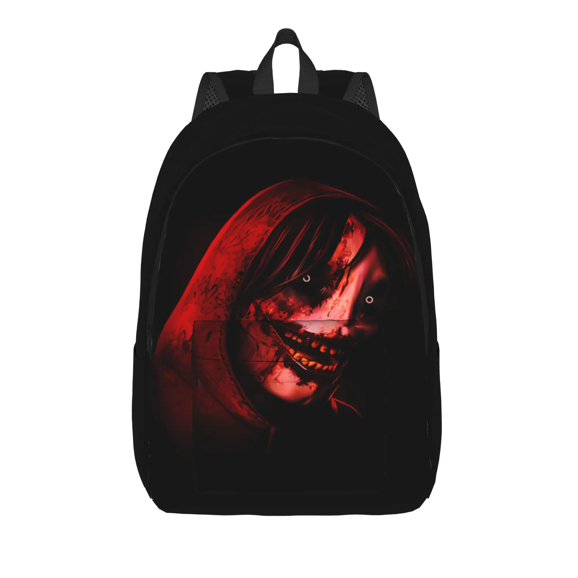 Jeff The Killer Backpack Creepypasta College Backpacks Teen Design Lightweight High School Bags Fun Rucksack
