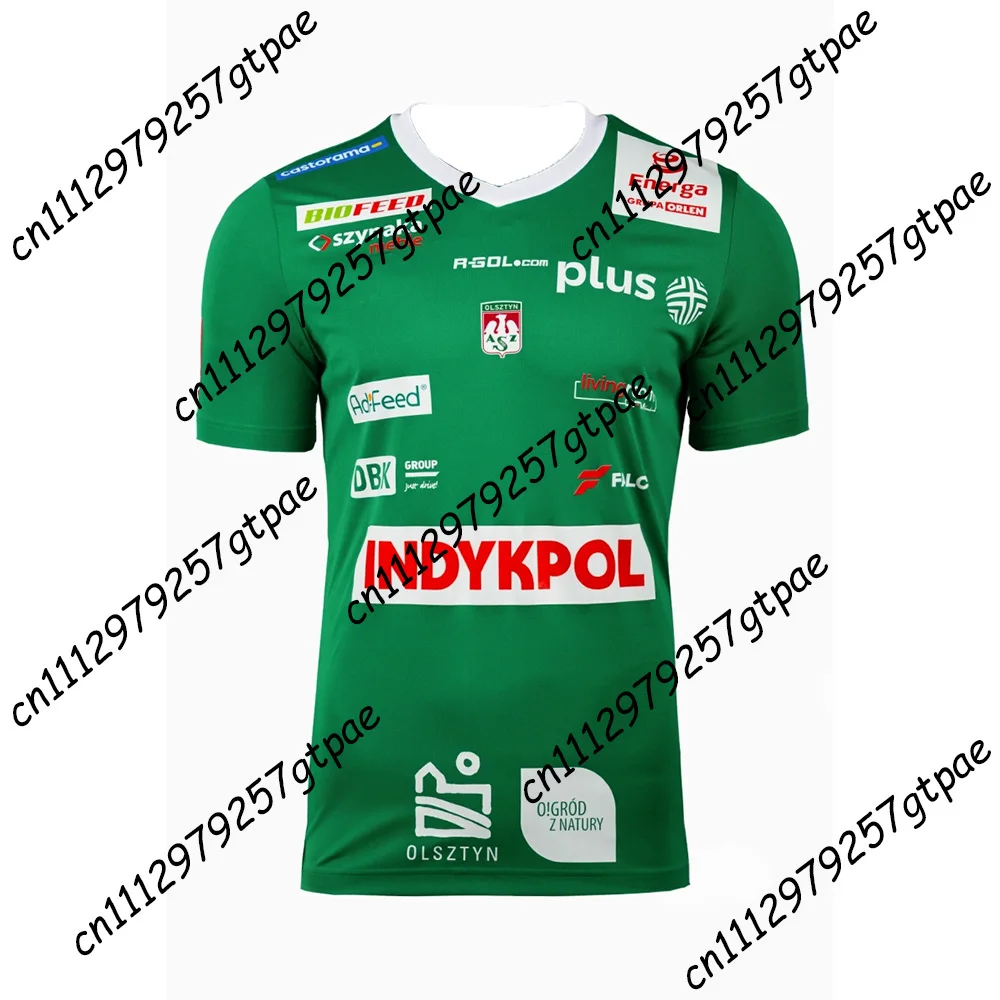 

2026 Summer Adult Volleyball T-shirt Breathable Quick-Drying Leisure Sports Top Indykpol AZS Olsztyn Polish Cycling T-shirt