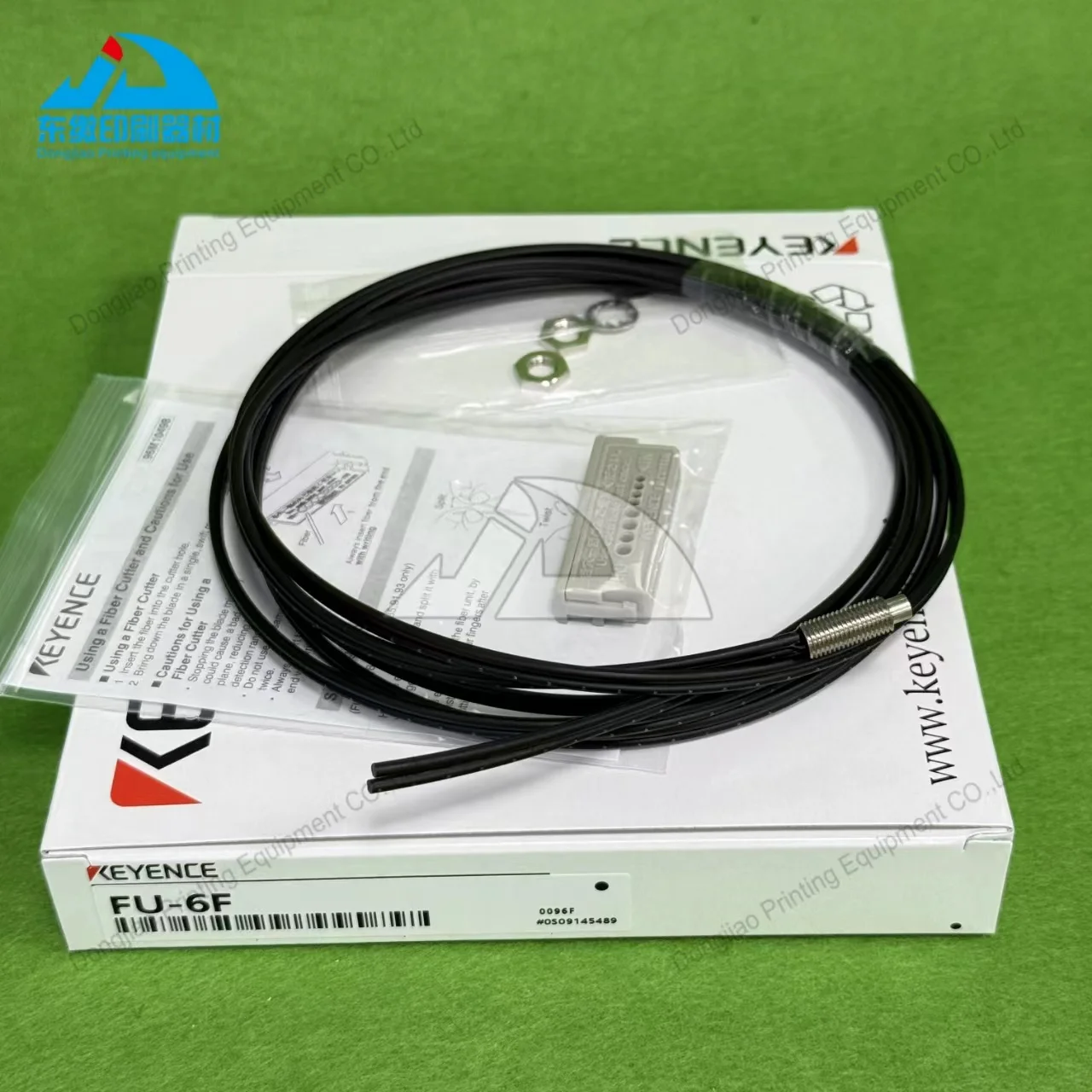 เซ็นเซอร์ไฟเบอร์แท้รุ่น FU-6F เซ็นเซอร์ตรวจจับด้านหน้าสำหรับเครื่องพิมพ์ Komori L28 อะไหล่แท้ เซ็นเซอร์รุ่น FU-6F