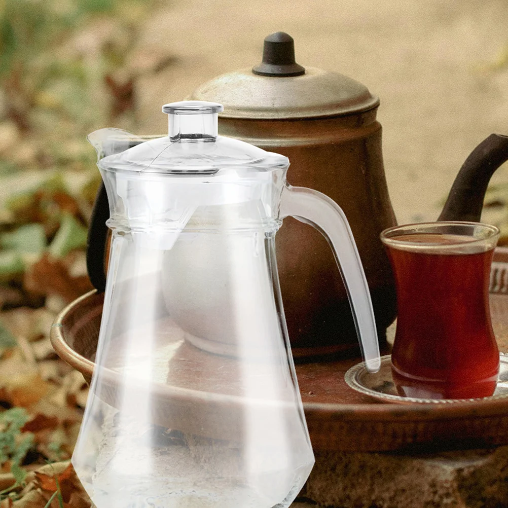 

2Pcs Stainless Steel Water Jug Cover Replacement Pitcher Lid Plastic Cold Water Jug Caps Airtight Seal Practical