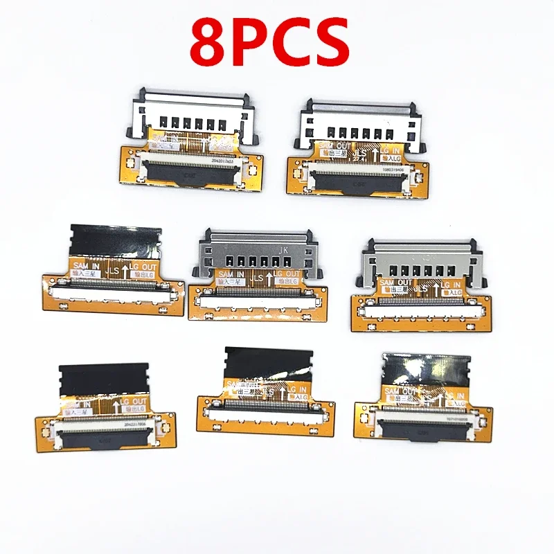 new pattern FHD LVDS LVDS 51pin SAM turn LC cable connector cable Adapter Board Left and right replacement   new pattern