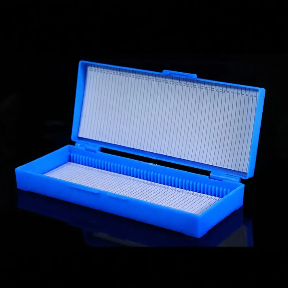 Microscope Slide Storage Case Laboratory Pathology Specimen Holder Box Organizer Secure Buckle For Biological Research Samples