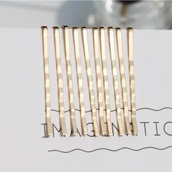 Fashion Women Girls Styling Accessories Gold Color Wavy Hair Clips Hairpins Salon Hair Clip DIY Modeling Clip