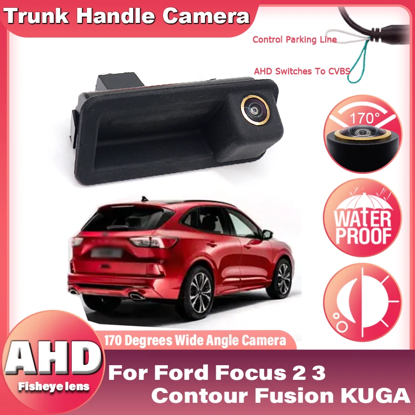 

Wondefoo 1080P AHD Night Version Rear View Camera For Ford Focus 2/3 Contour Fusion KUGA MK1 Fiesta ST Mondeo BA7 hatchback MK4