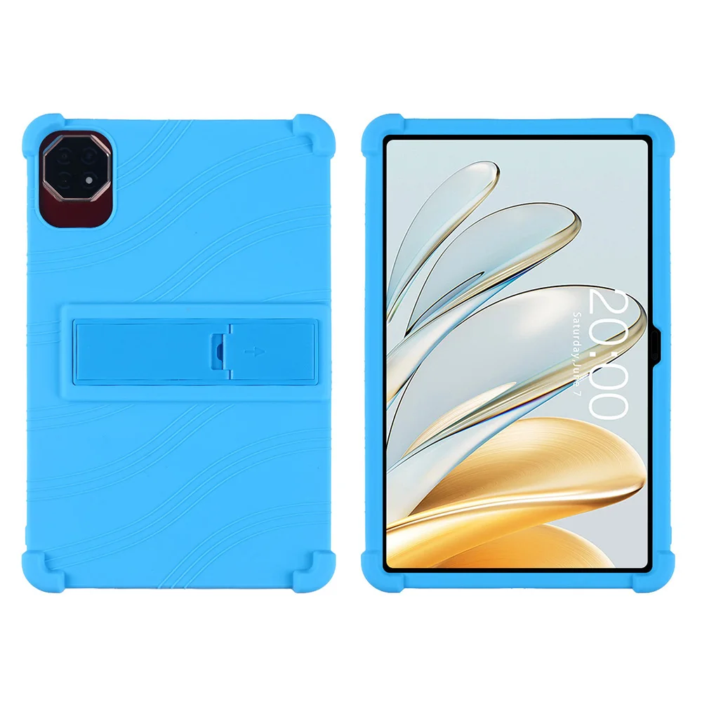 

Soft Silicone Case for Teclast T60Ai T60 Plus 12 inch Multi-angles Adjustable Stand Cover Kids Safe Shockproof Protective Shell