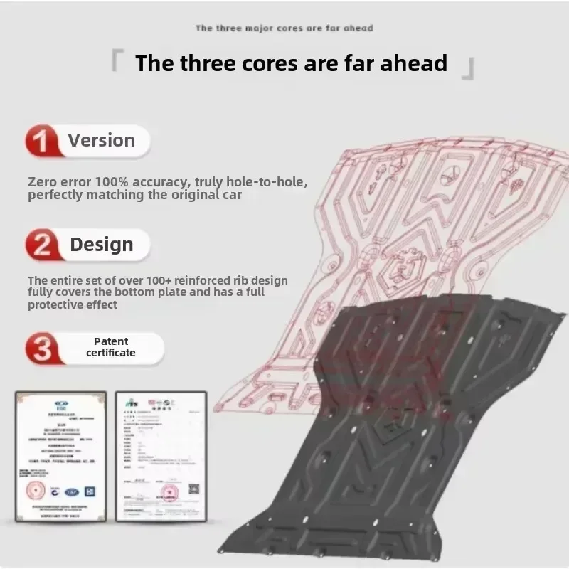 For Kia Cee’d 2009-2019 1.6L Vehicle Specific Splash Resistant High Quality Engine Protection Cover Lower Mudguard