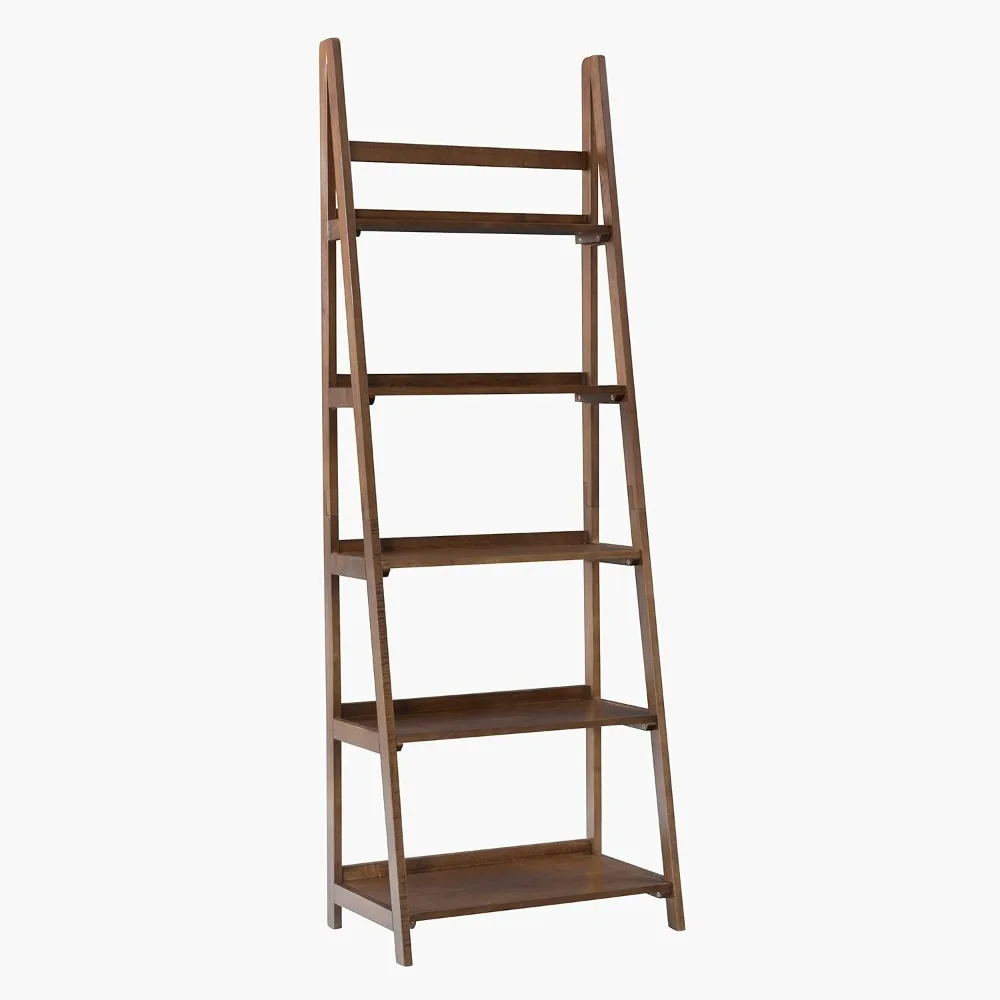 

Melissa Mid-century Bookcase, Walnut By Large,Living Room Bookcases