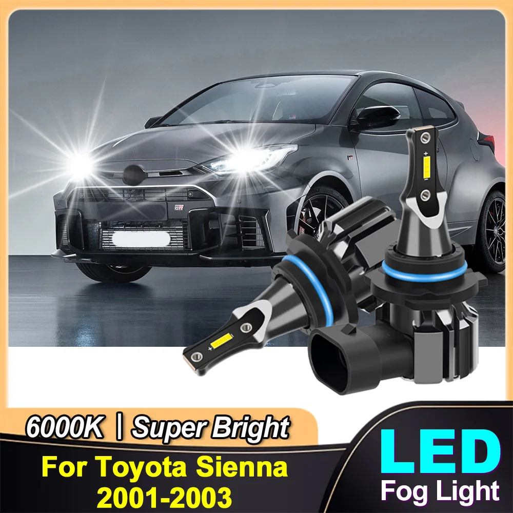 

Автомобильные противотуманные фары, лампы Plug And Play, автоматические противотуманные фары 12 В, 24 В, 9006 HB4, размер 1:1, дизайн для Toyota Sienna 2001 2002 2003