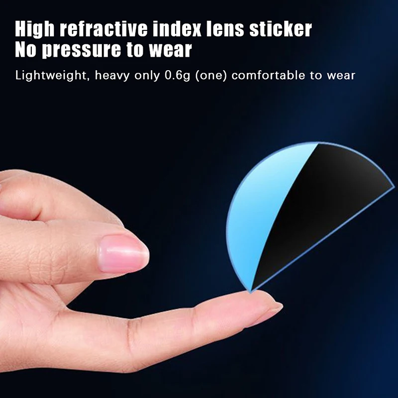 2 قطعة سيليكون السائل ثنائية البؤرة نظارات للقراءة عدسة عصا على العدسات طويل النظر التكبير قابلة لإعادة الاستخدام ثنائية البؤرة خفيفة العدسات #6