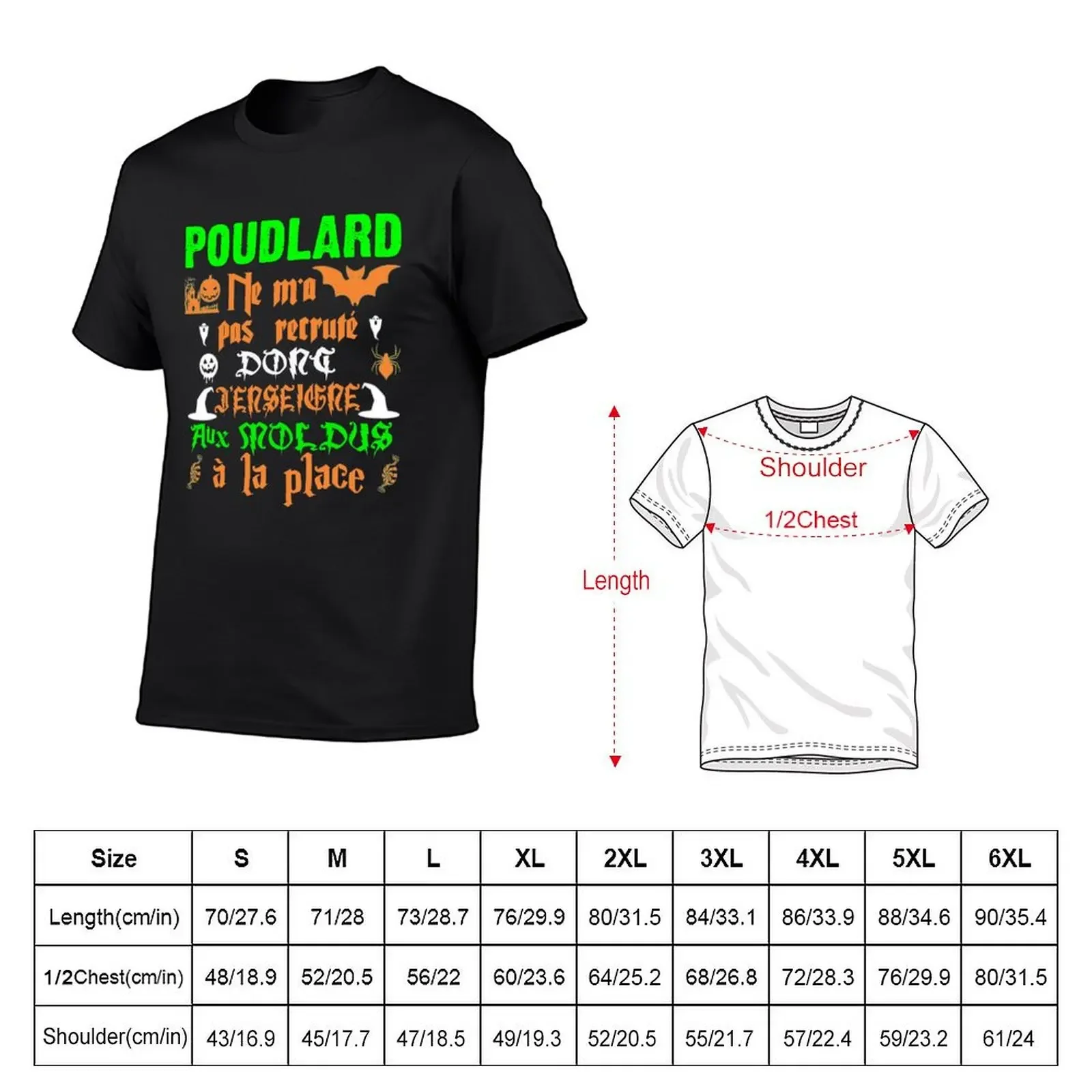 poudlard Ne m'a pasrecrute DONCJ'ENSEIGNE Aux MOLDUS à la place T-Shirt customs plain shirts men graphic