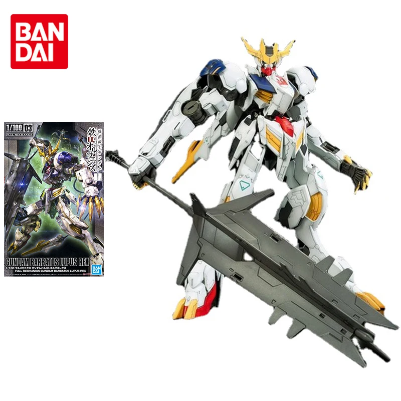 

Bandai Gundam Model Kit Anime Figure TV 03 1/100 Barbatos Lupus Rex Genuine Gunpla Model Action Figure Toys for Children