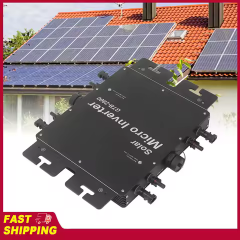 MPPT Power Micro Inverter 2800W Solar Grid Tie Inverter Tool with WiFi Control IP65 Waterproof EU Type