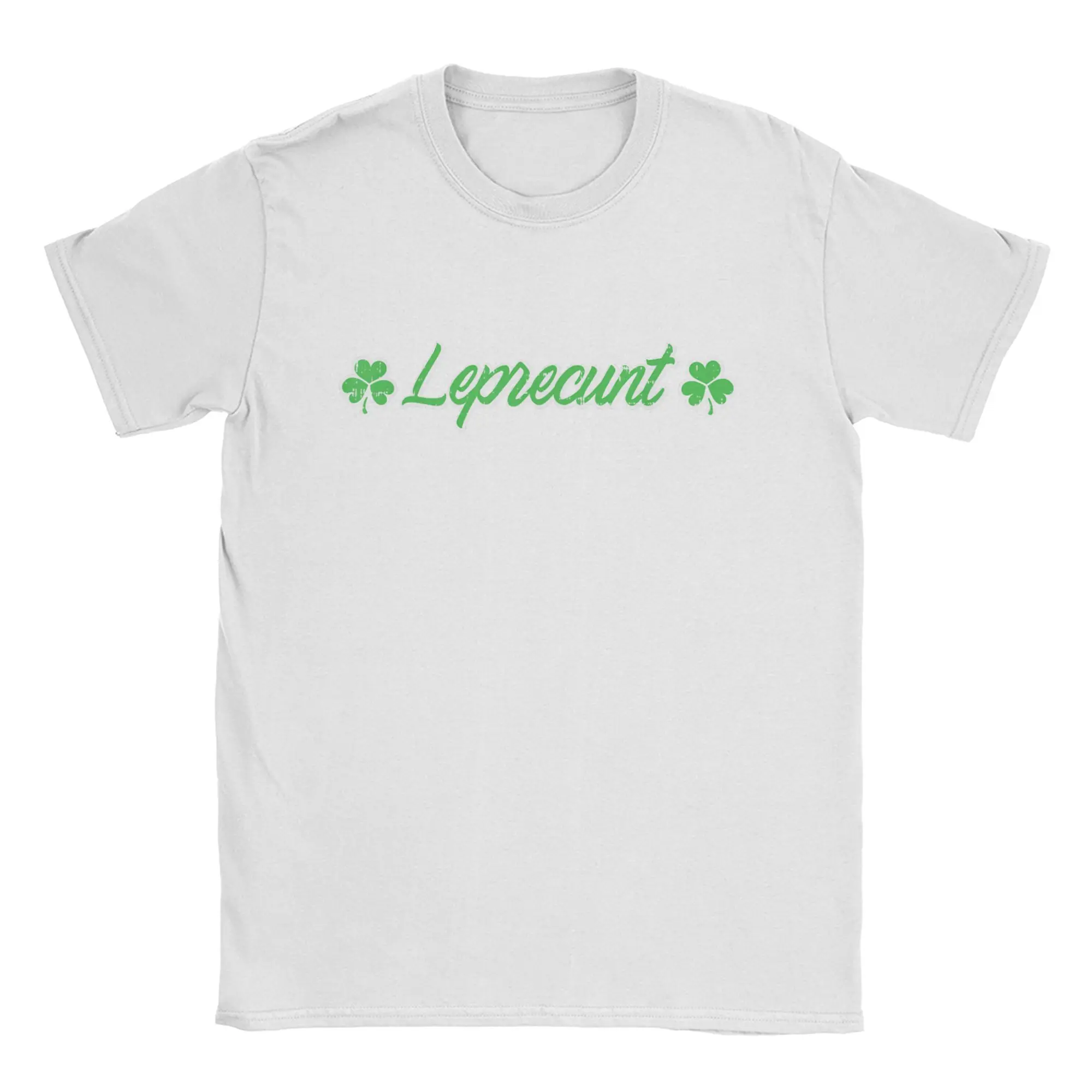 

Streetwear T-Shirt Summer Leprecunt Irish St Patricks Day Fashion T Shirts Cotton Tshirt Men's Classic Cheap Short Sleeve Tees