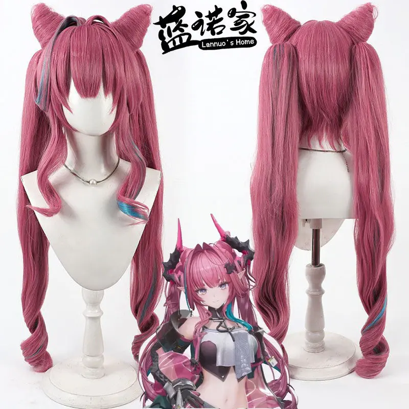 

Парик для косплея Yvonne из аниме Arknights: Endfield, реквизит для Хэллоуина и карнавальных вечеринок, синтетические волосы из термостойкого волокна + шапочка для парика