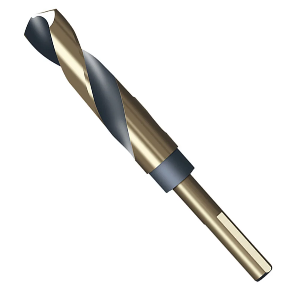 

1pc Drill Bit 12-35mm Round Shank Reduced T-wist Drill Bit Hole Cutter Drilling Tool For Wood Iron StainlessSteel Aluminum Metal