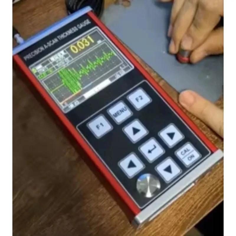 RUF500A Handheld Non-metallic Ultrasonic Coating Thickness Gauge