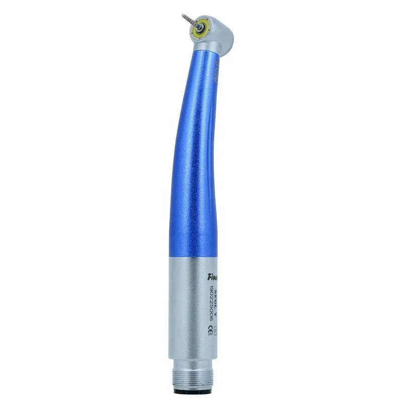 FINER colorful generator LED handpiece Den tal handpiece 2 holes Den tal shadowless light handpiece