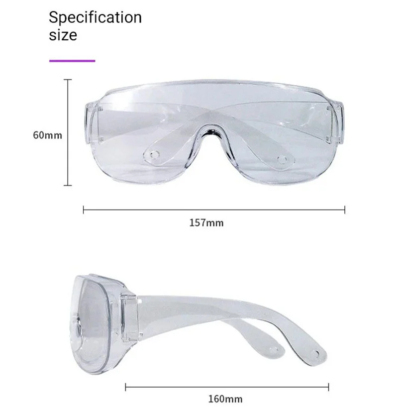 UV-Schutzbrille für falsche Wimpern, Wimpernverlängerung, Sicherheit, Strahlenschutz, Unisex, Anti-Augen-Linse, UV-Schutzbrille – Detail 4