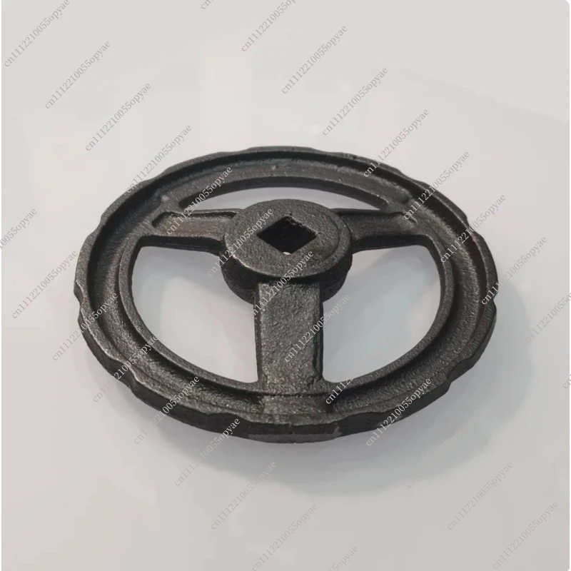 DN65 Marine Globe Valve Handwheel Cast Iron Round Disc Wheel Square Hole 15*15 Outer Diameter 160/200/240