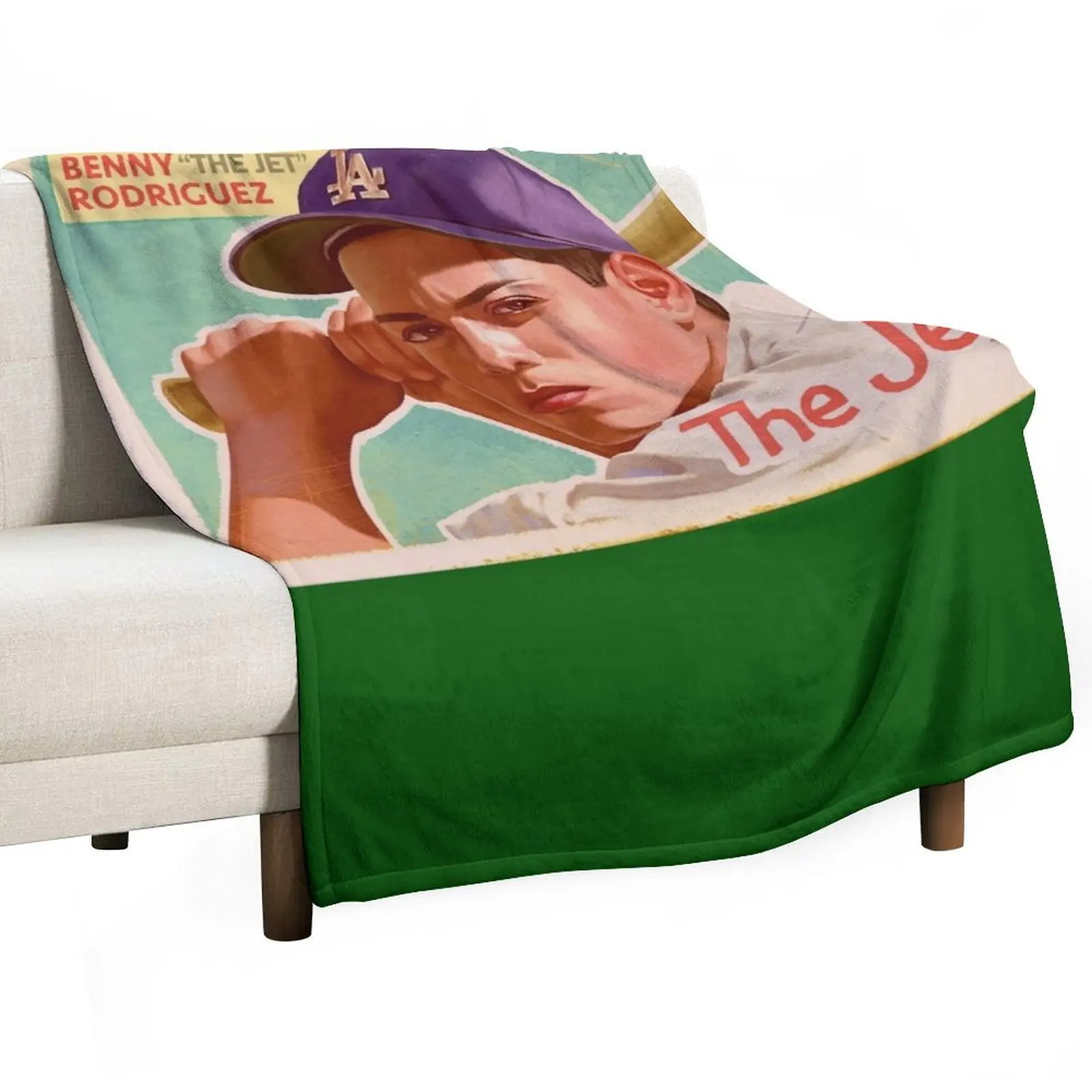 

Sandlot (Benny The Jet) Throw Blanket Giant Sofa Hairy Luxury St Moving Blankets