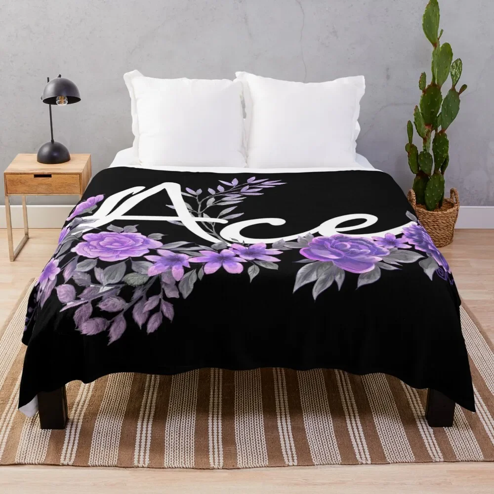 Ace-LGBT pride Throw Blanket Heavy Blankets For Bed Thermals For Travel Decorative Sofa Blankets