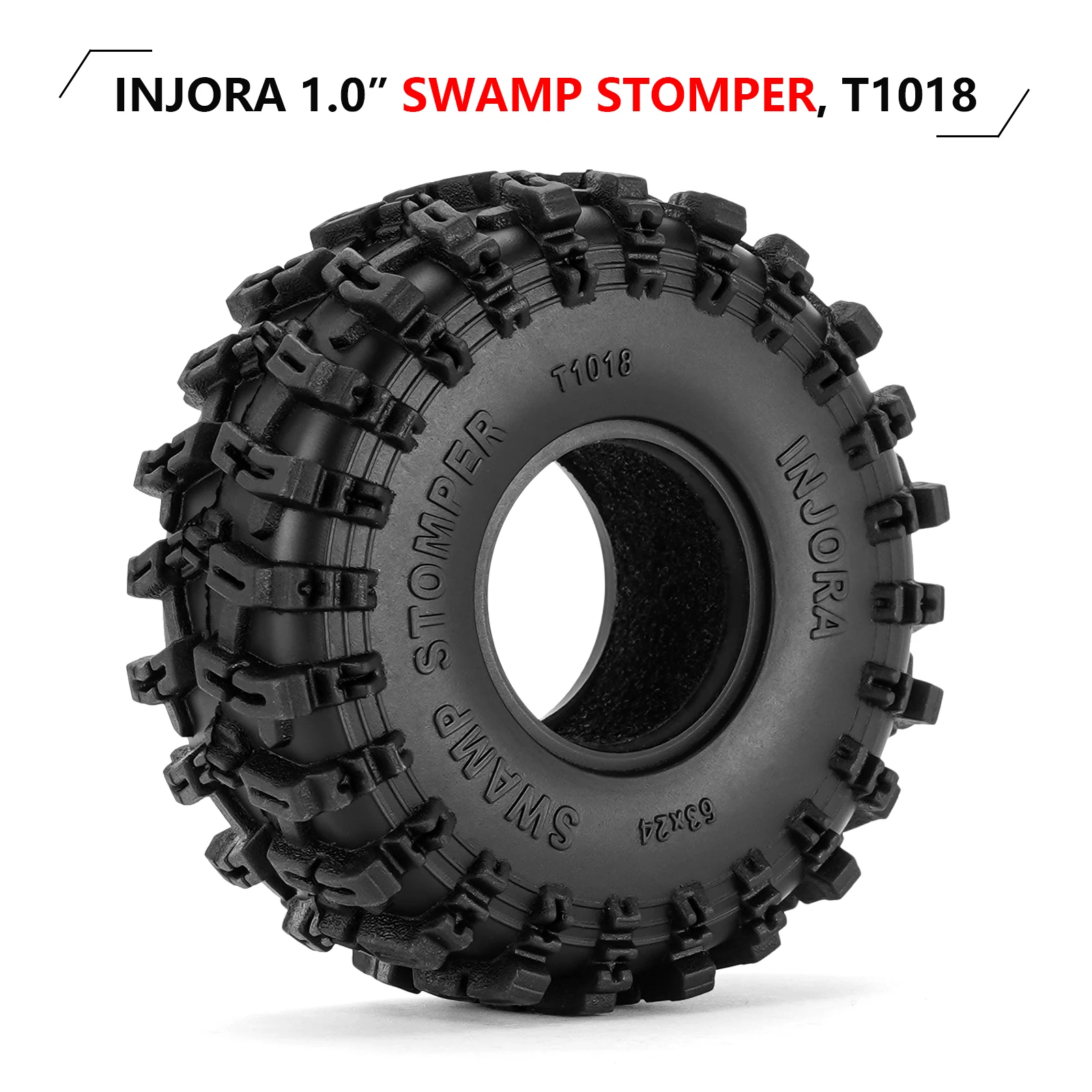 INJORA 63*24mm Swamp Stomper 1.0\