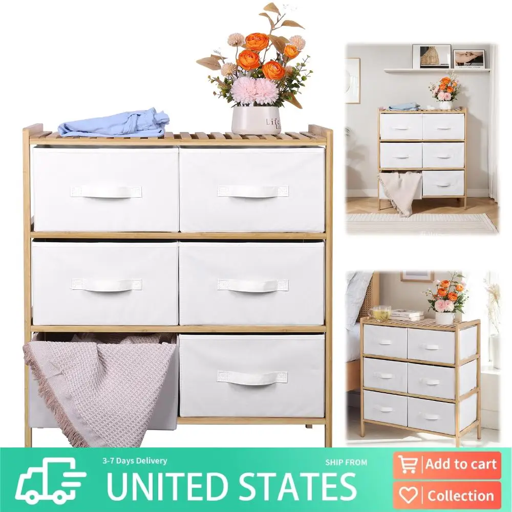 

Quilt Storage Shelf Pull Out Clothes Storage Box with 6 Baskets Sundries Organizer Shelf Multifunctional for Living Room Bedroom