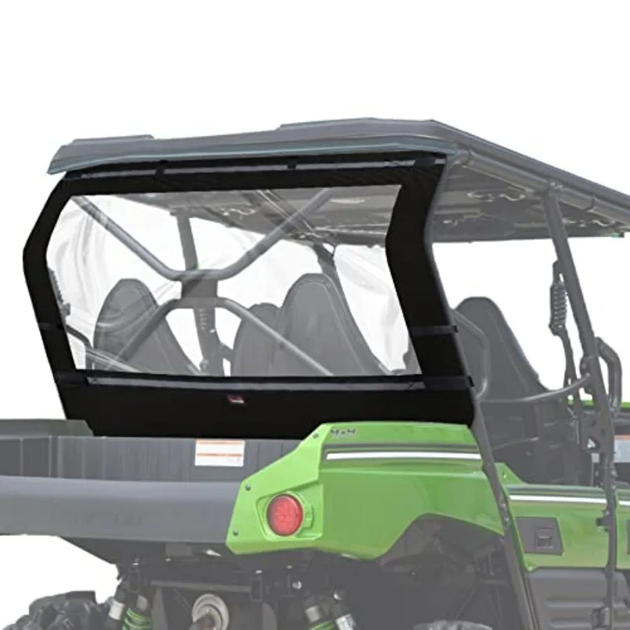 

TERYX Soft Rear Window - Back Dust Panel Compatible with KAWASAKI TERYX 4 800 2013-2025 Dustproof Rainproof UTV Back Windshield