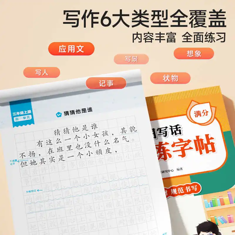 وحدة الخط المتزامن لممارسة المقالات، إصدار ربيع 2025، مطبعة تعليم الشعب، الصفوف 1-6، المجلد 1 والمجلد 2