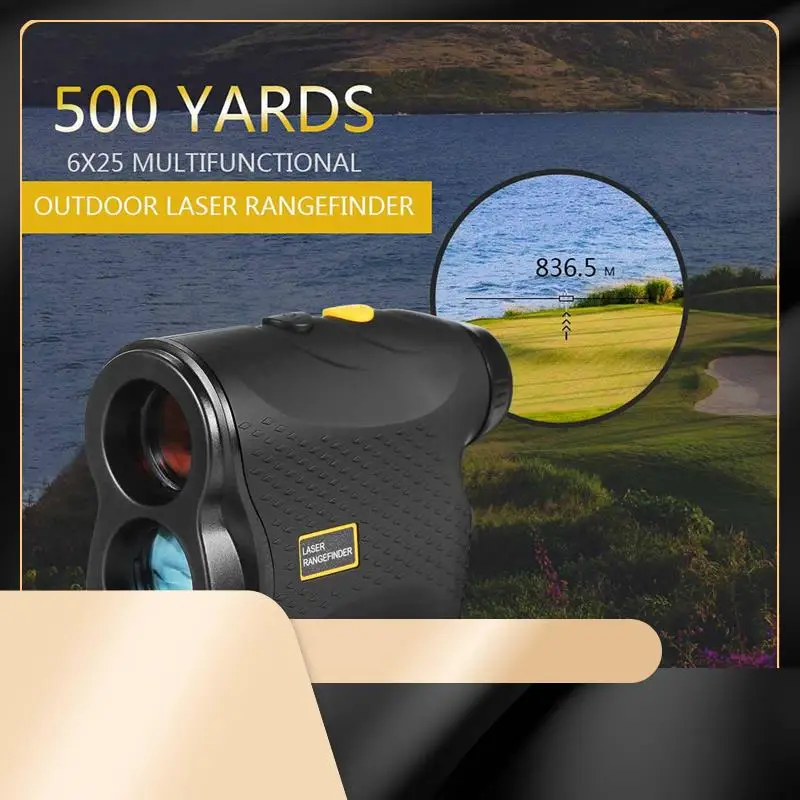 

X40A_XA-Golf Rangefinder Laser Distance Meter Hunting 500 Tape Measure Speed Tester Golf Slope Adjusted Mode Telescope Easy To U
