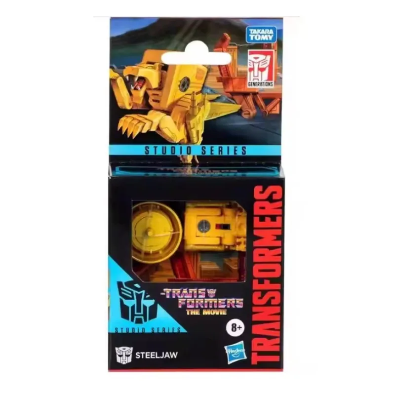Nuevo Original Hasbro Transformers Studio Series Core Bumblebee Concept Art Decepticon Rumble The Movie Steeljaw Figura de Acción