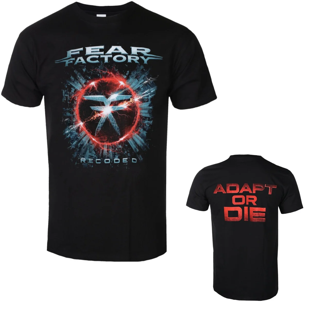 Rare Fear Factory Graphic Cotton Band T-shirt Unisex Summer Short Sleeve Fashion Brand Tee Luxury Casual Vintage Tees