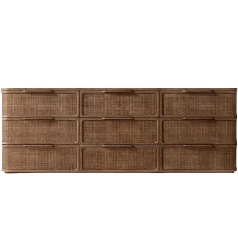 Solid Wood High-end Luxury Series Designer Chest of Drawers - 9 Chest of Drawers - Exquisite Chest of Drawers