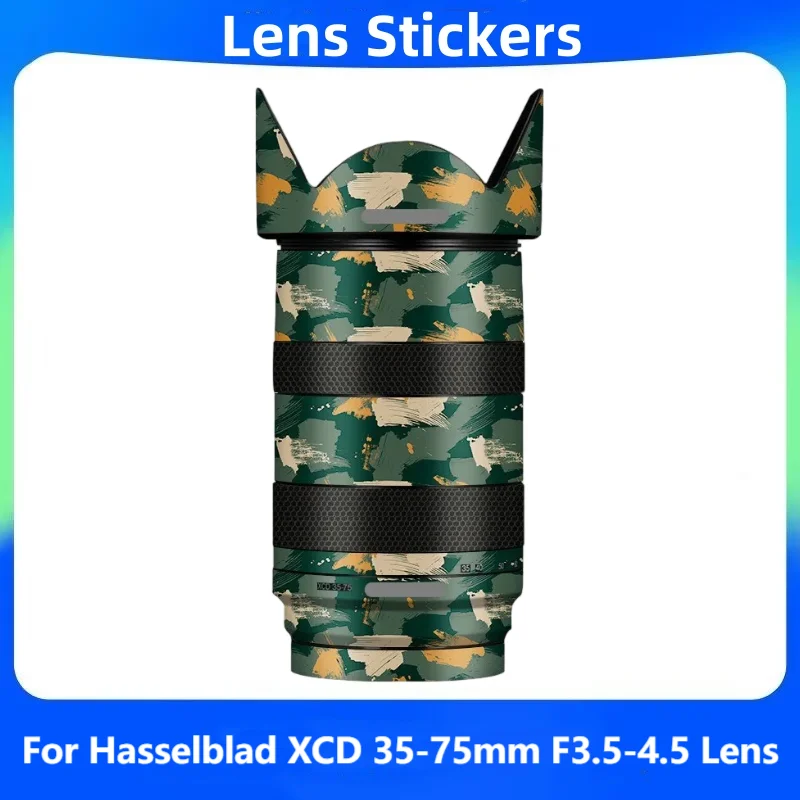 

Наклейка на кожу для Hasselblad XCD 35-75 мм F3,5-4,5, наклейка на объектив камеры, виниловая пленка, защитная пленка, XCD35-75 35-75 3,5-4,5