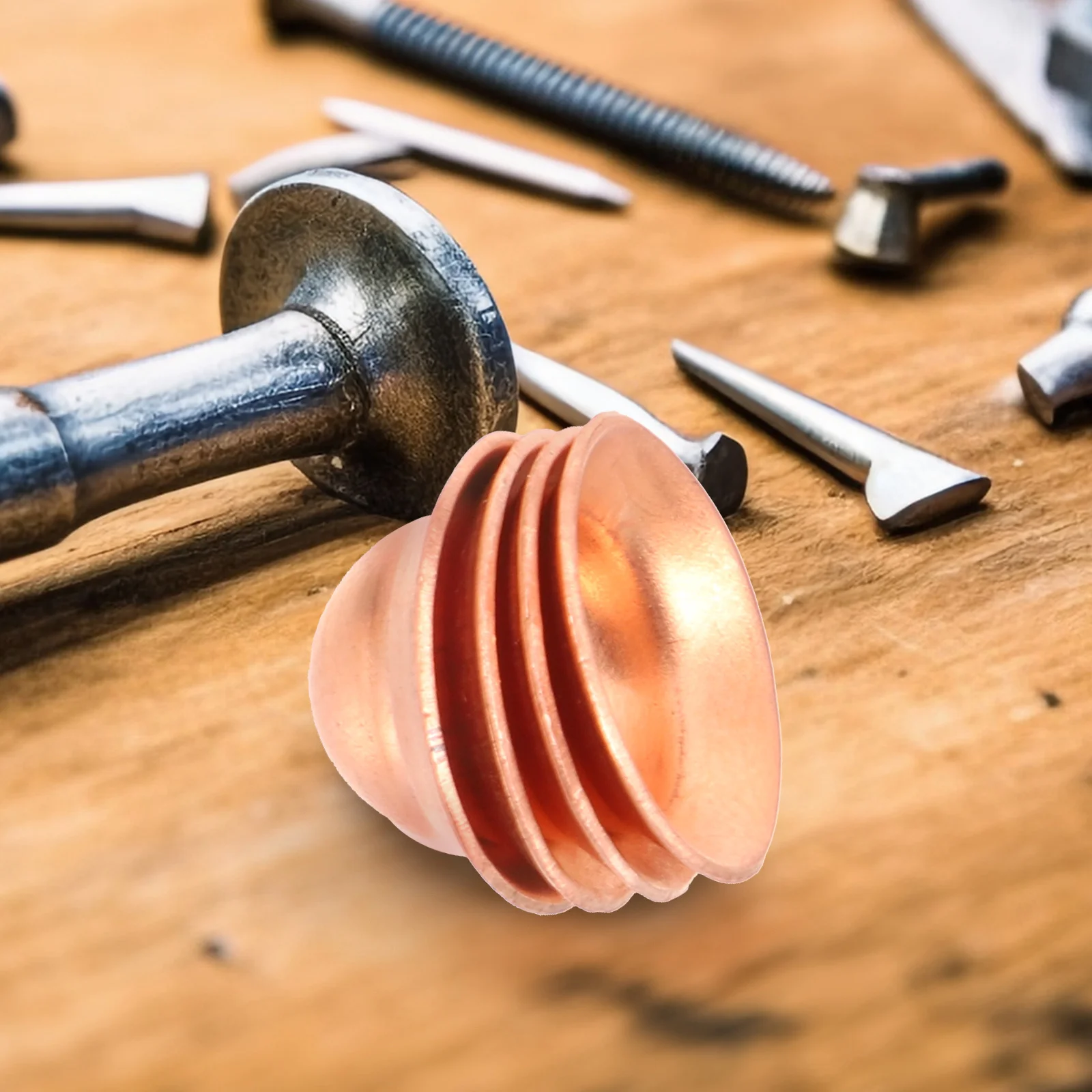 

10pcs Copper Fittings Water Plugs Small Bowl Sealing Caps 9 52mm Diameter Copper Gasket Air Conditioner Tubing Connector End