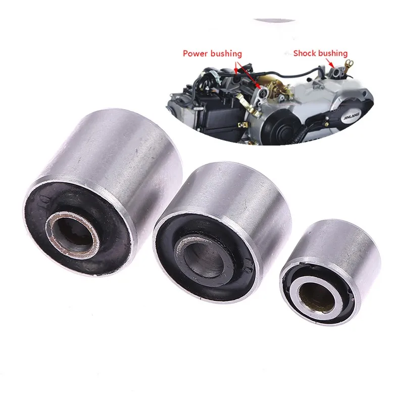 1Pc Motorcycle Universal Engine Mount Shock Bushing Hanger Bushing Power Bushing For Engines Cushion Scooter