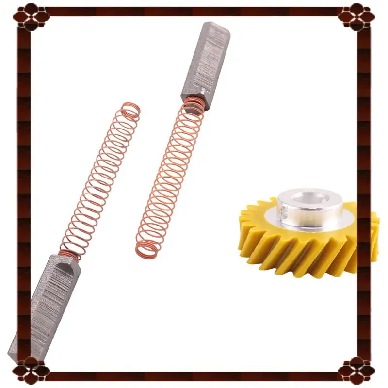 24-часовая доставка W10112253 9706416 Щетка двигателя W10380496 4162897 Червячный привод миксера для подставки Kitchenaid и пара двигателей Br