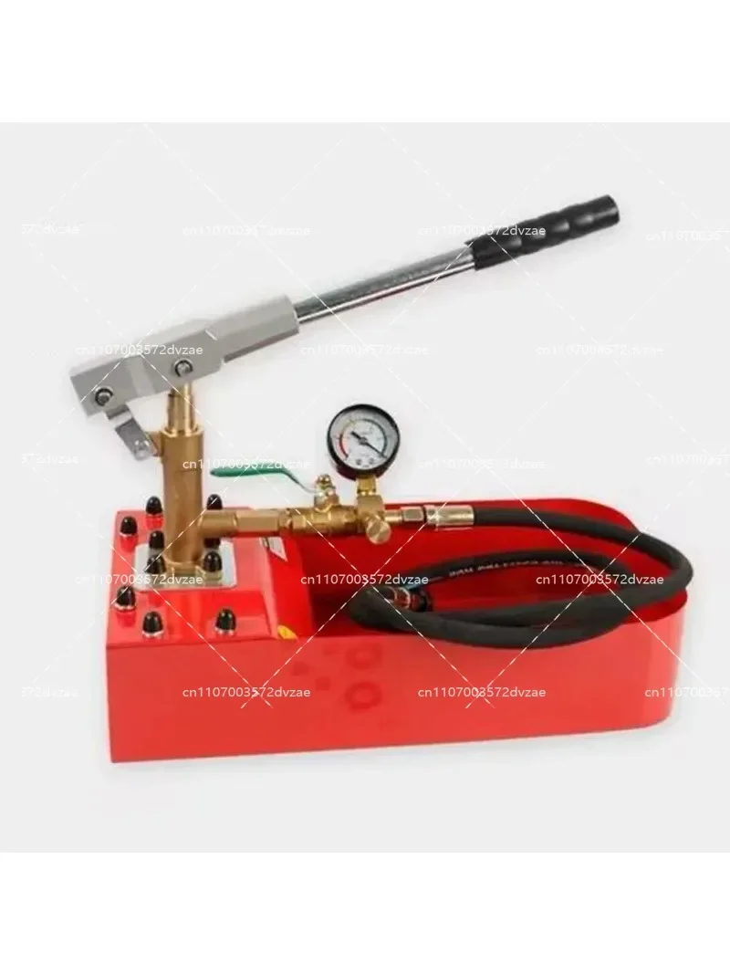 50Kg Manual Pressure Test Pump All Copper Thickened Body for Water Pipe And Pipeline Testing