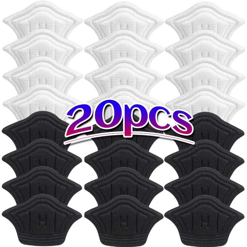 2/20pcs Insoles Patch Heel Pads for Sport Shoe Adjustable Size Feet Pad Pain Relief Cushion Insert Insole Heel Protector Sticker