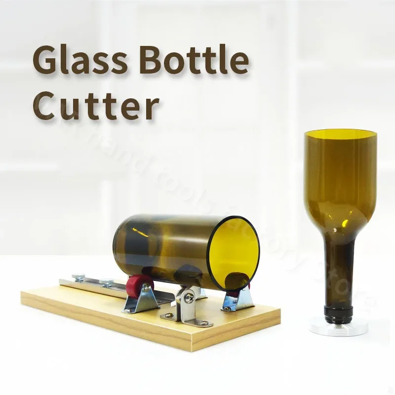 

Glass Bottle Cutting Machine High Strength Alloy Cutter Head Empty Wine Bottle DIY Easy Cutting Tool Home Craft Recycle Tool Kit