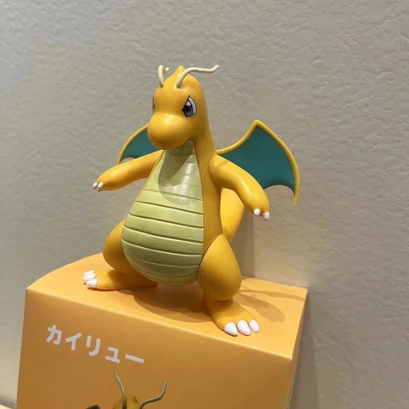 12cm dragonite figura de ação anime bolso monstro figuras pequeno bebê rx coleção ornamento presentes carro montado brinquedos para crianças