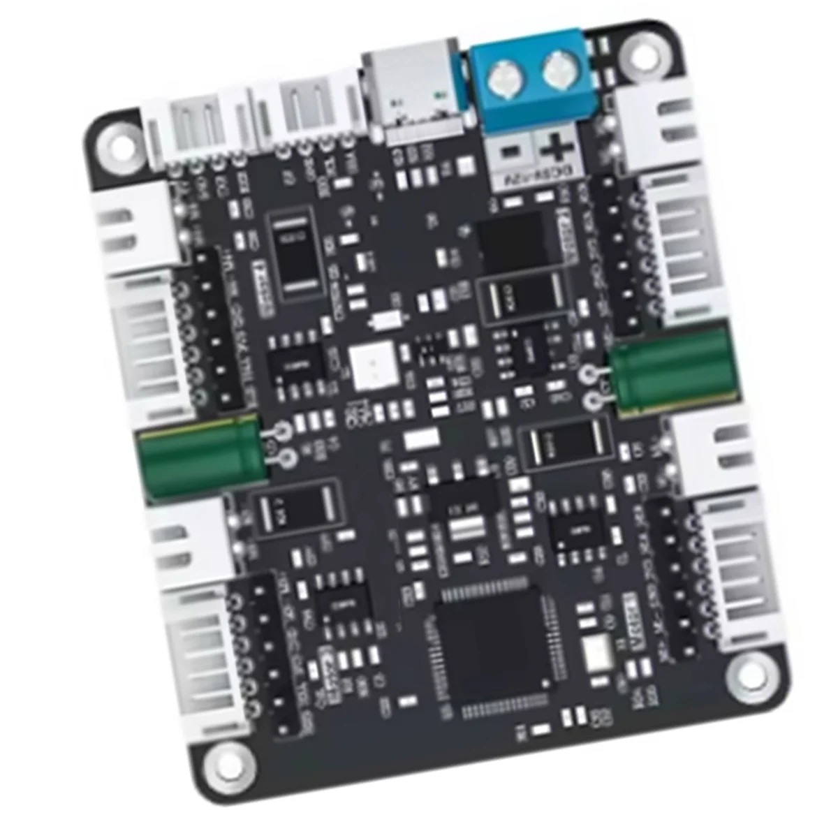 

2025+4-Channel Encoder Motor Driver Module Voltage Regulation Circuit Onboard DIY Small Robot Car Electronic Project