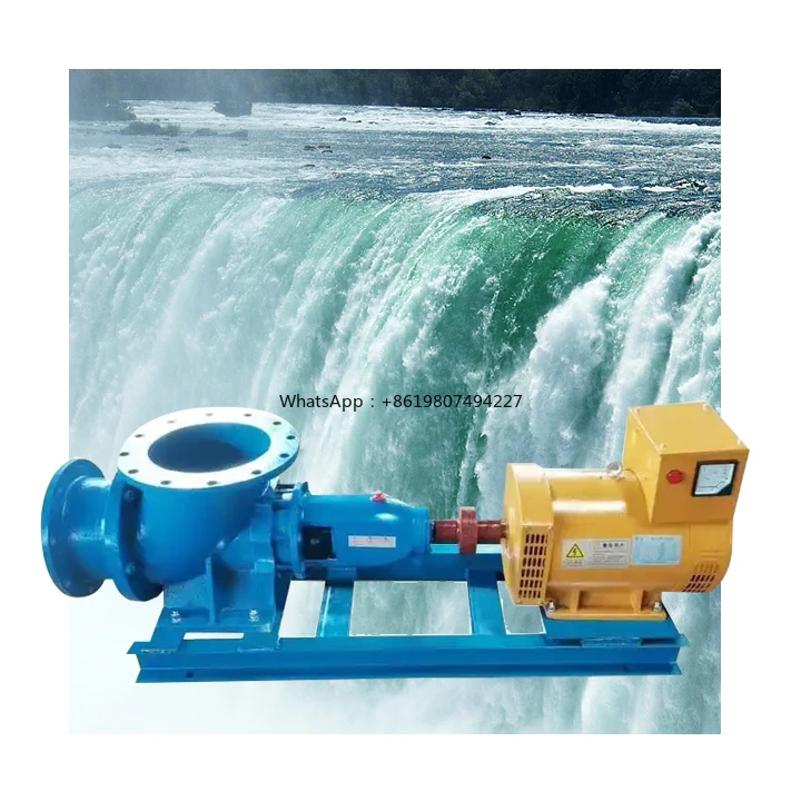 Hydroelectric Generator Power Hydroelectric Turbine Generator Green CE Adjustable Nozzle Micro Hydro Power Generator Pelt 3000