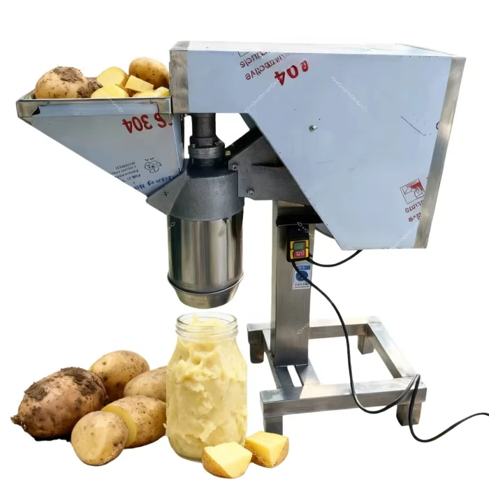 Molinillo de ajo de 500-800 kg/h, molinillo de patatas y jengibre, pimienta, salsa de tomate, hacer cebollas picadas