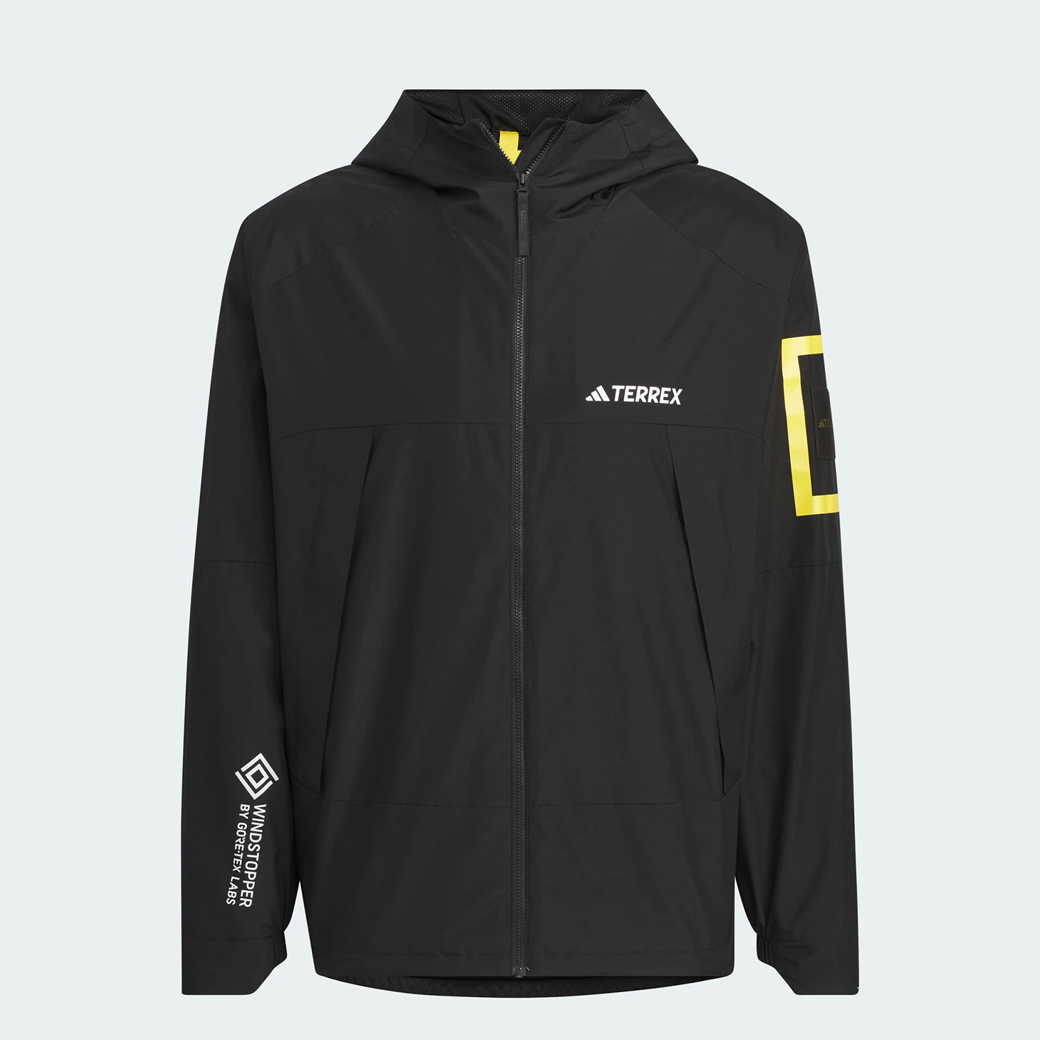 سترة رياضية بغطاء للرأس للرجال من Adidas Official Authentic TERREX للاستخدام الخارجي IS9508