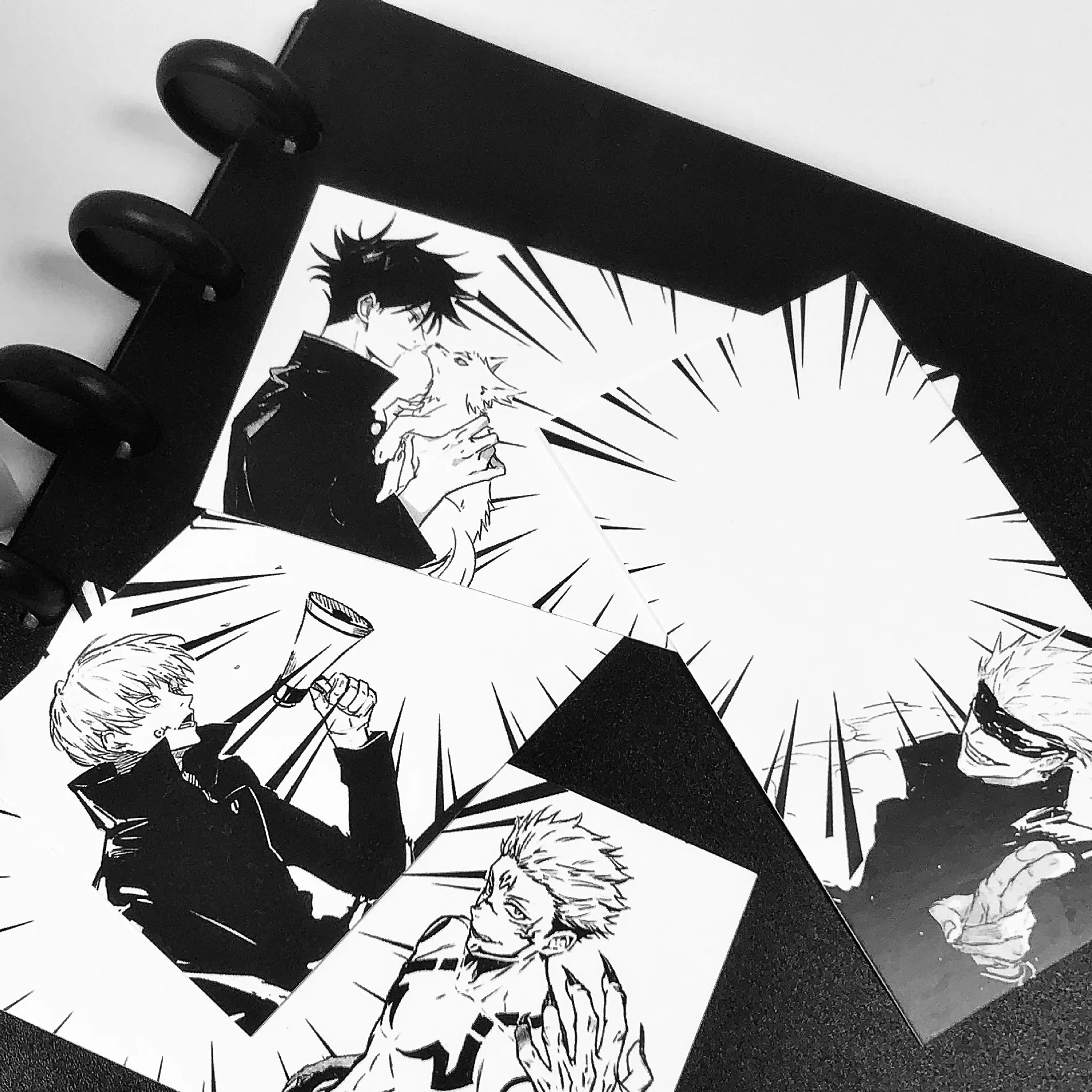 5X9cm Jujutsu Kaisen Anime Memo Pad Anime Paper Notes For Kids School Stationery Itadori Yuuji Gojou Satoru Fushiguro Megumi Toy