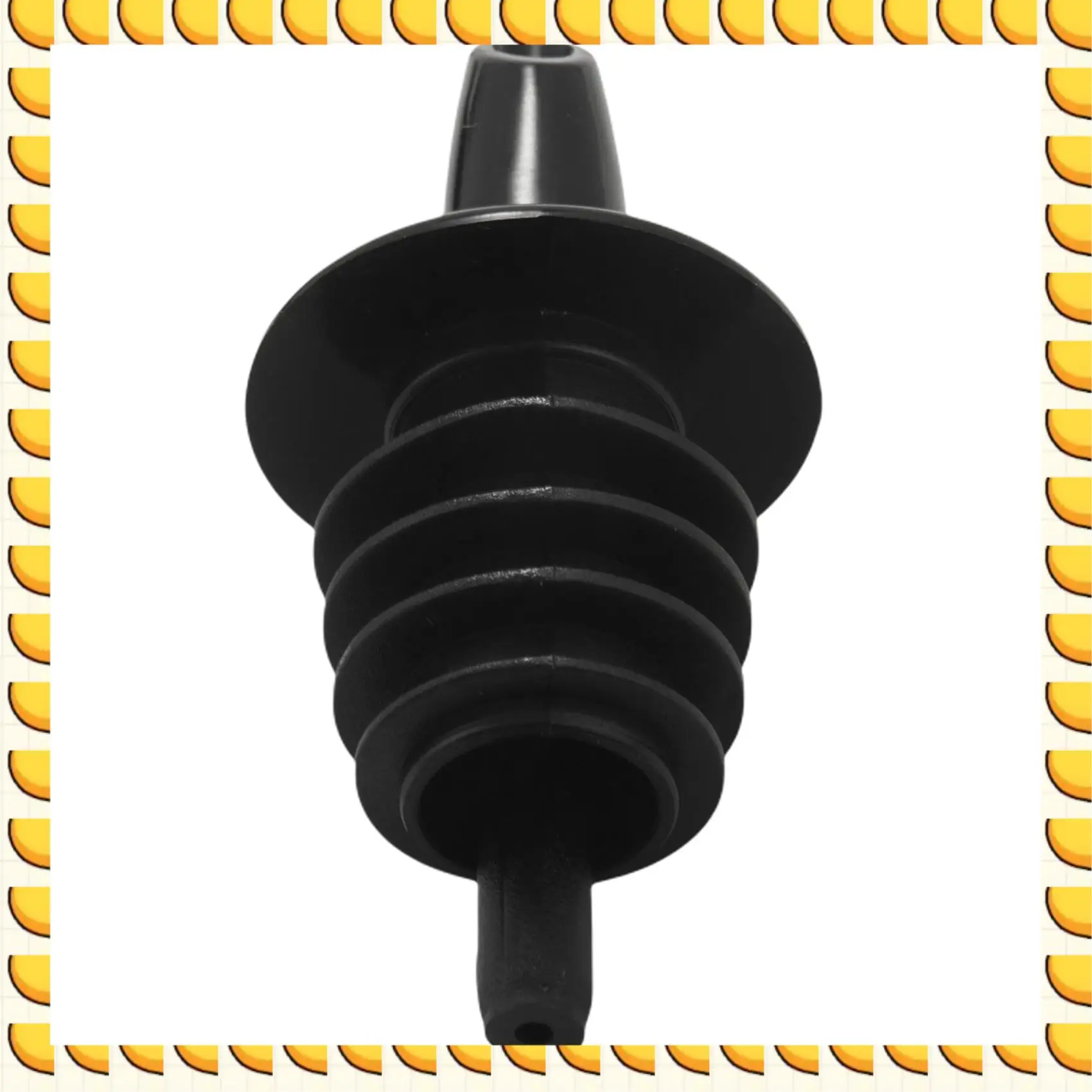 

BAAU 120Pcs Plastic Free Flow Liquor Spirit Bottle Pourer Bar Wine Cocktail Drinks